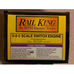 0-8-0 Scale Switcher Chicago Northerwestern